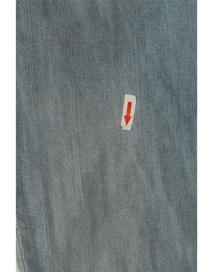 Lee Mens Brooklyn Straight Jeans W36 L30 Blå Bomuld