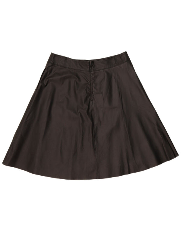 Definitioner Dame lædernederdel UK 14 Large W34 Black