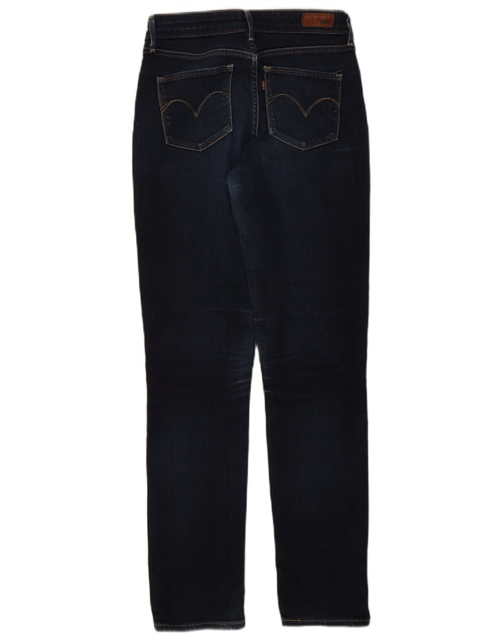 Levi's Slim Jeans til kvinder W28 L32 Marineblå bomuld