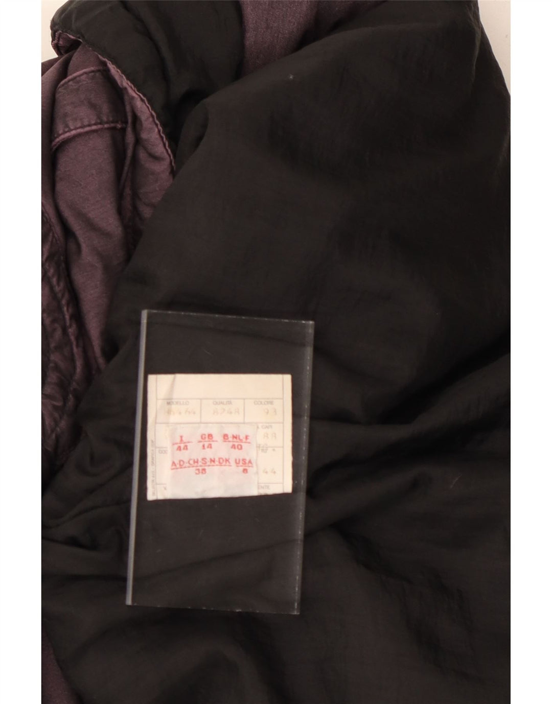 BELFE Graphic Windbreaker Jacket UK 14 Medium Lilla Nylon