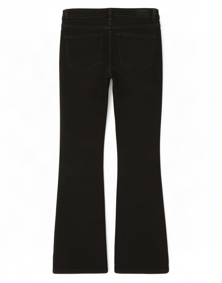 Marks & Spencer Womens The Eva Bootcut Jeans UK 14 Large W32 L30 Black