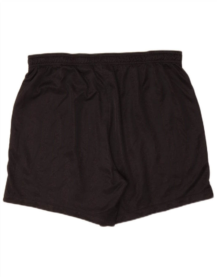 Nike Sportsshorts til mænd, store sortstribede polyester