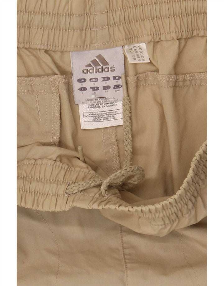 Adidas Herre Cargo Capri Træningsdragt Bukser Små Beige Polyester