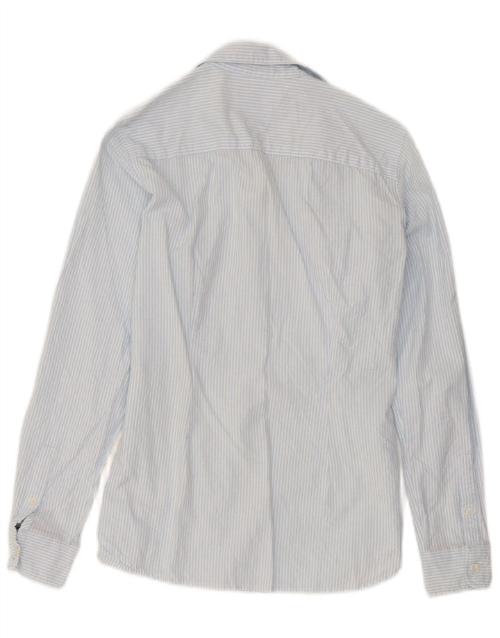 Tommy Hilfiger Womens Regular Fit skjorte US 4 Small Blue Pinstripe