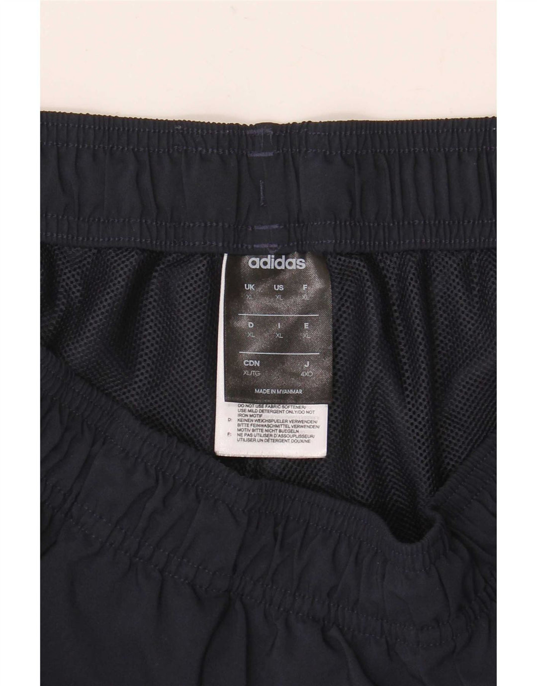 Adidas Herre Sportshorts XL Navyblå polyester