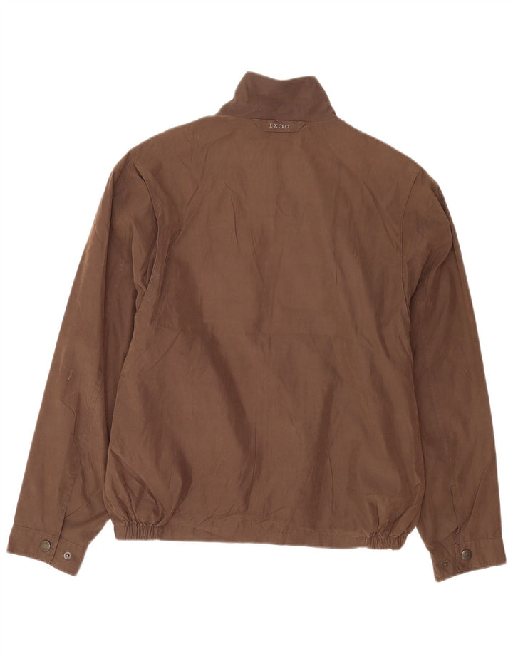Izod Bomberjakke til mænd UK 36 Lille brun polyester