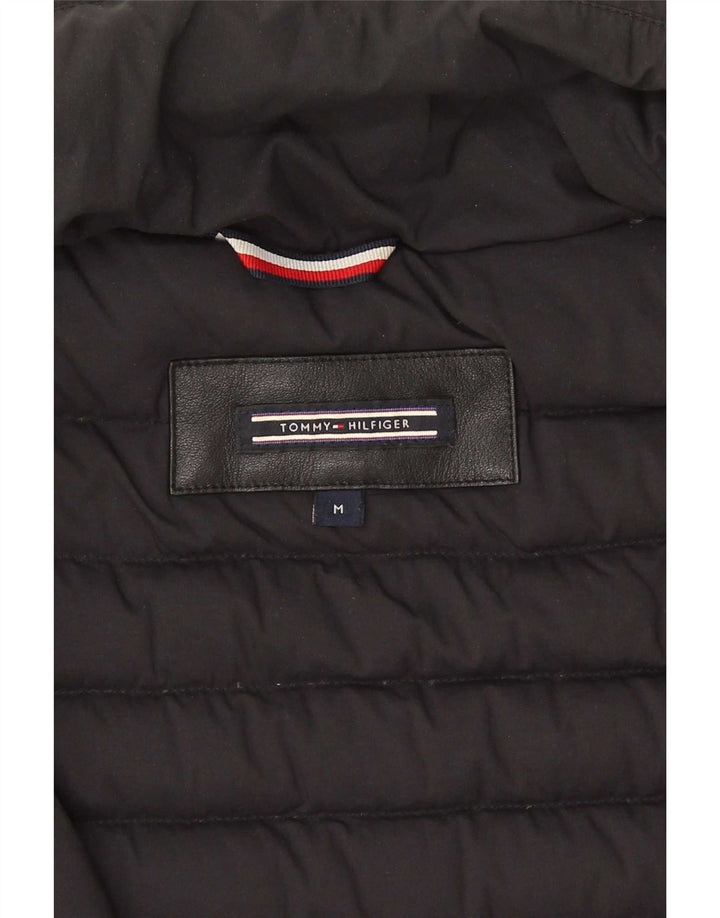 Tommy Hilfiger Dame Polstret Jakke UK 12 Medium Navy Blue Polyamide
