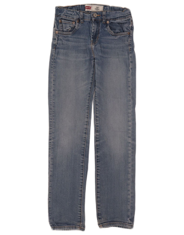 Levi's Girls 510 Skinny Jeans 9-10 år W24 L26 blå bomuld