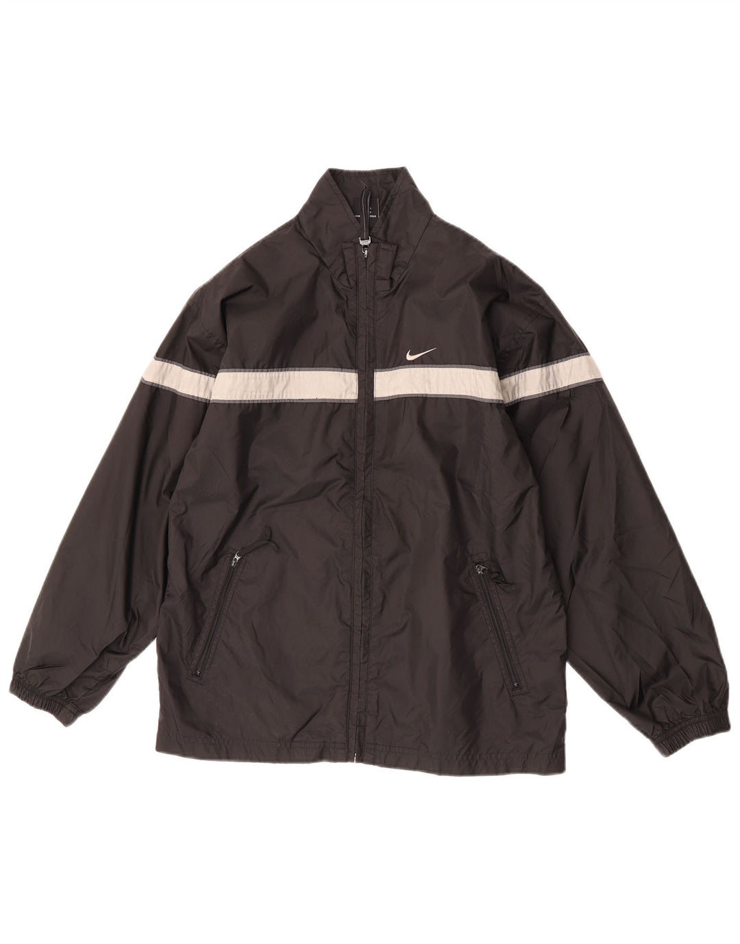 Nike drenge regnjakke 14-15 år Large Black Colourblock Polyester