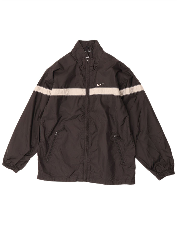 Nike drenge regnjakke 14-15 år Large Black Colourblock Polyester