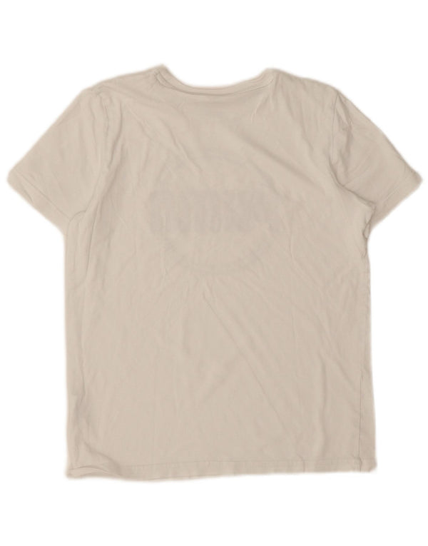 Puma drenge grafisk t-shirt top 13-14 år hvid bomuld