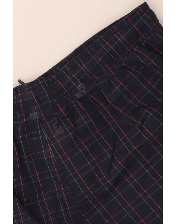 Adidas Sportsshorts til mænd Små marineblå ternet polyamid