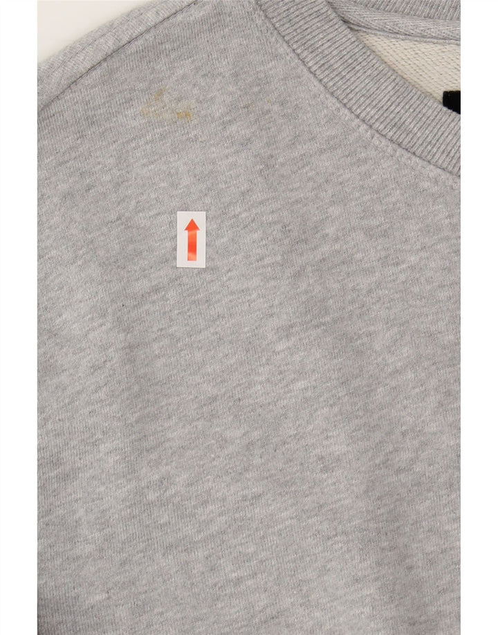 ALL SAINTS Mens Sweatshirt Jumper Large Grey Cotton Vintage All Saints and Second-Hand All Saints from Messina Hembry 