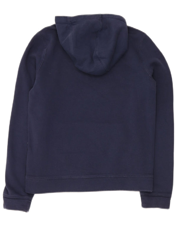 NIKE grafisk hættetrøje til drenge 12-13 år stor marineblå bomuld