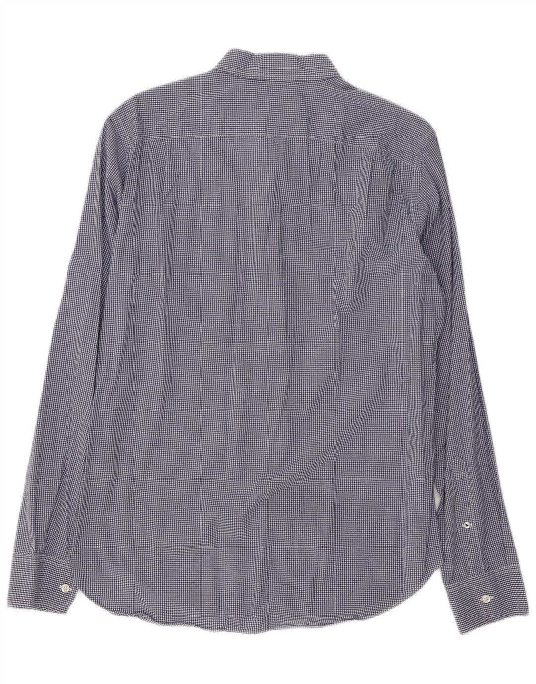 BONOBOS Herre Slim Fit skjorte Medium Marineblå Gingham Cotton