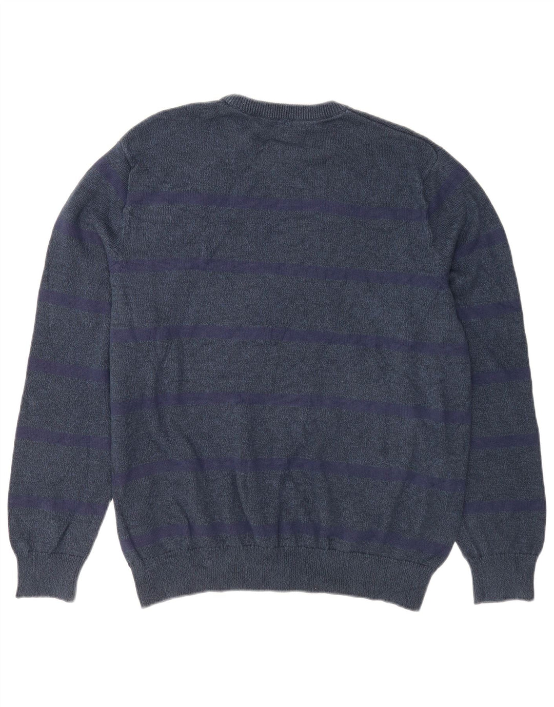 Chaps Herre Crew Neck Jumper Sweater XL Navy Blue Bomuld