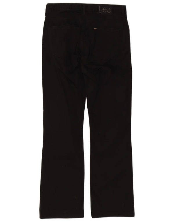 Lee Dame Cameron Bootcut Casual Bukser W32 L33 Sort Bomuld