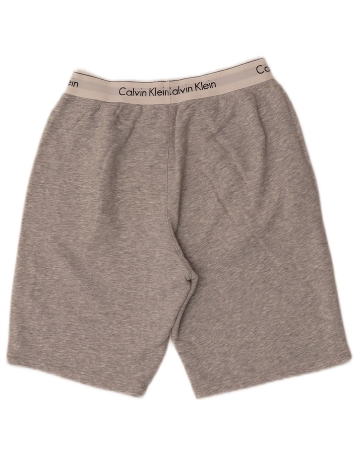 Calvin Klein Herre grafiske sportsshorts Små grå bomuld