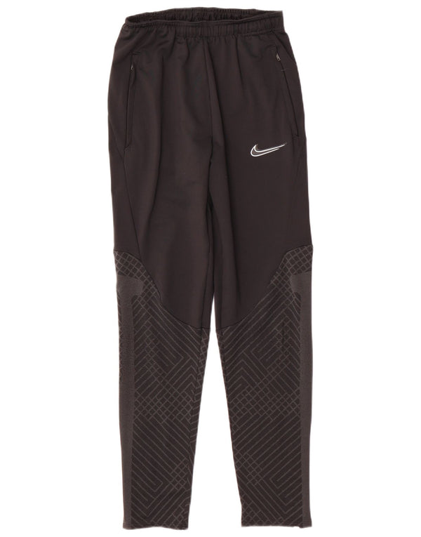 Nike Boys Dri Fit træningsdragt Bukser 12-13 år Stor Sort Geometrisk