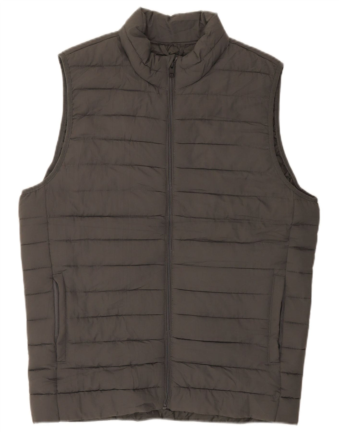 Jack & Jones Polstret Gilet til mænd UK 36 lille grå polyester