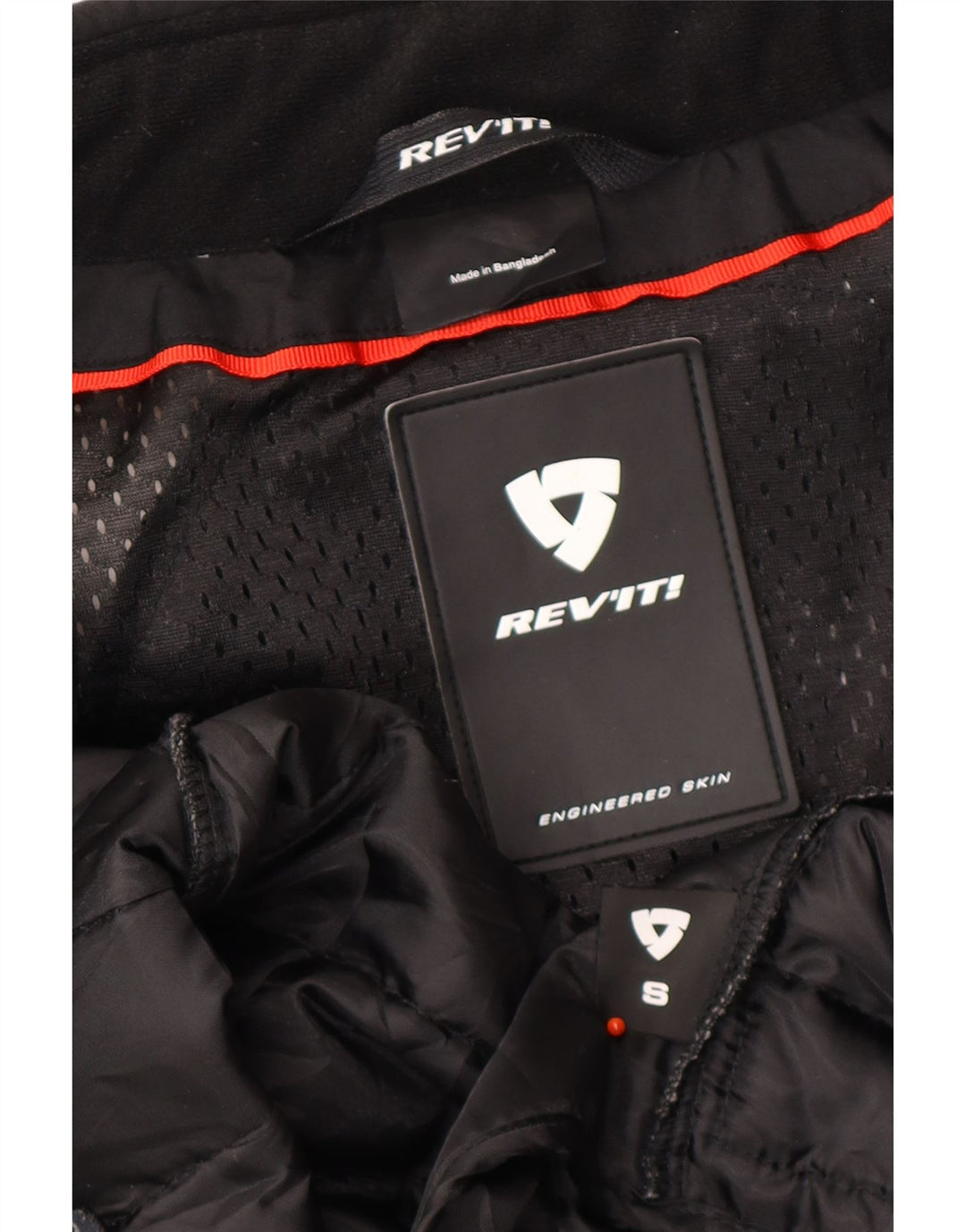 REV'IT Herre Biker Jacket UK 36 Small Off White Colourblock Motorcykel