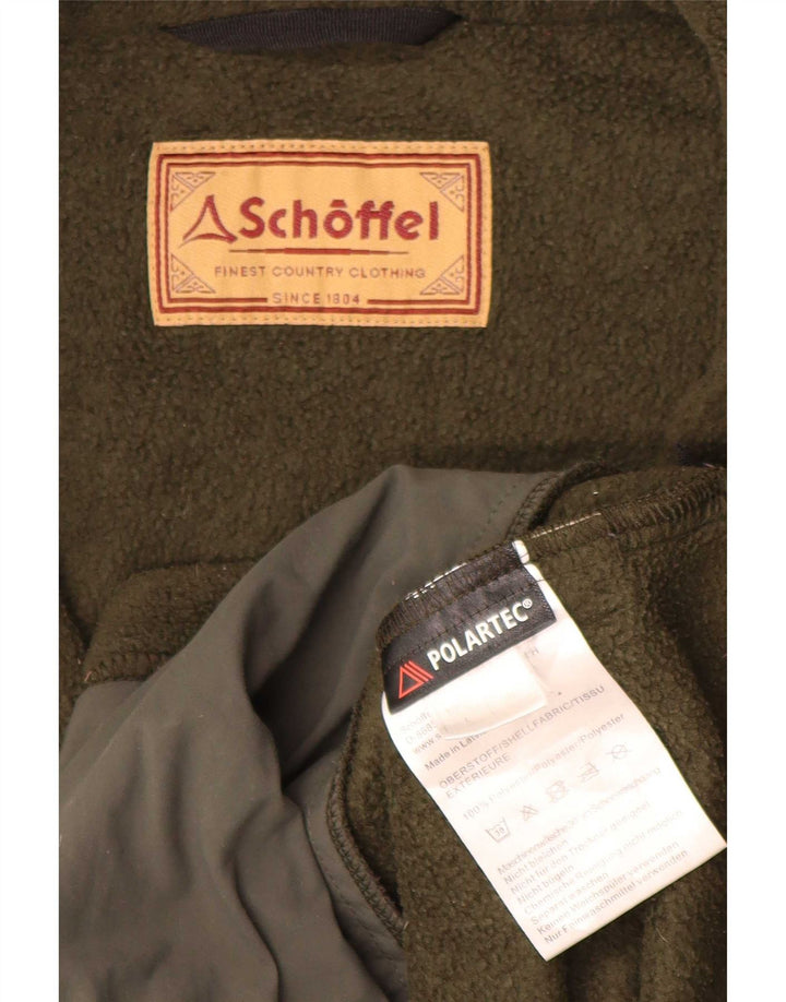 Schoffel Herre Fleece Gilet UK 40 Large Khaki Polyester