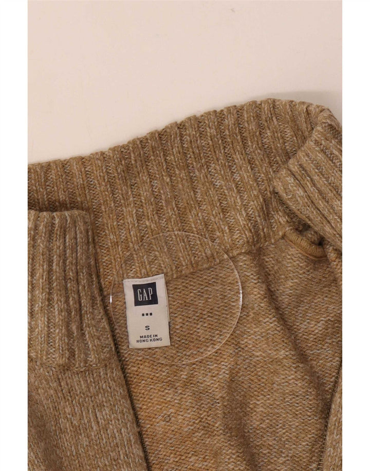 Gap Womens Cardigan Sweater UK 10 Small Brown Flecked