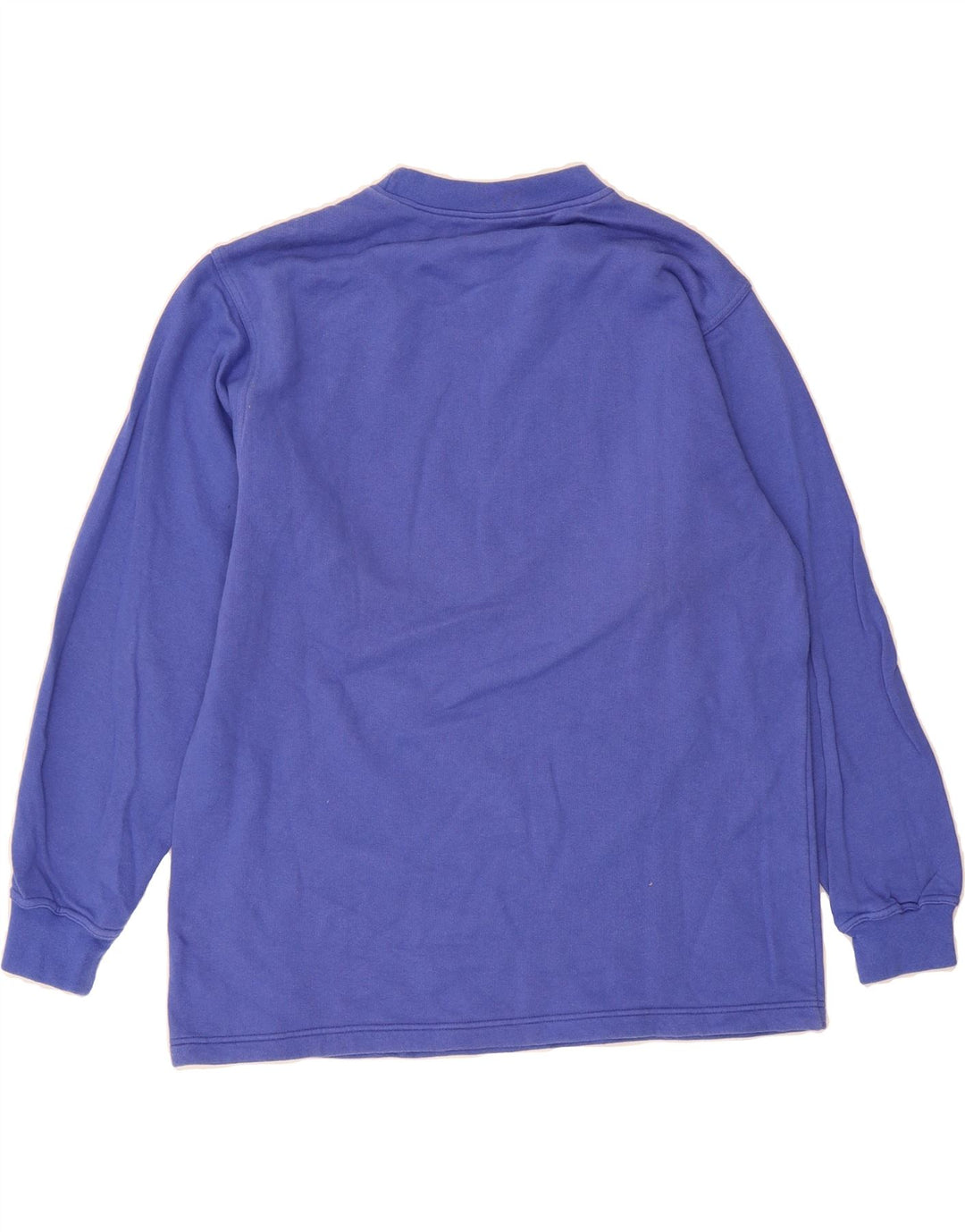 ADIDAS Boys Graphic Sweatshirt Jumper 15-16 Years Blue Vintage Adidas and Second-Hand Adidas from Messina Hembry 