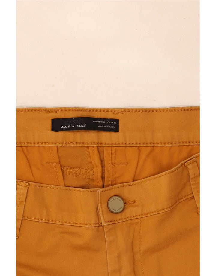 Zara Herre Slim Chino Bukser EU 40 Medium W31 L33 Brun