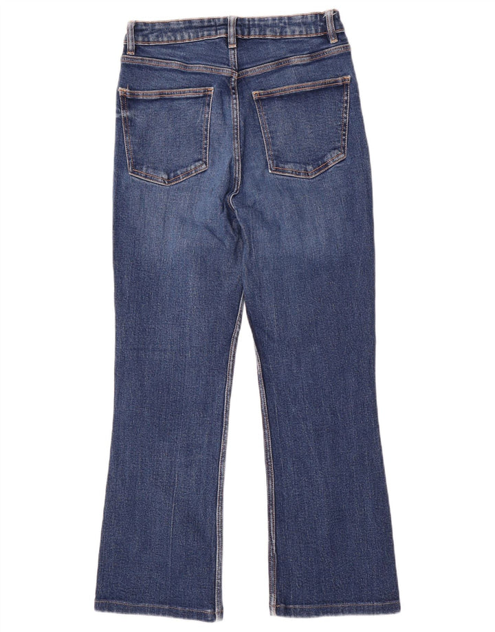 Zara Dame Bootcut Jeans EU 38 Small W28 L26 Blå
