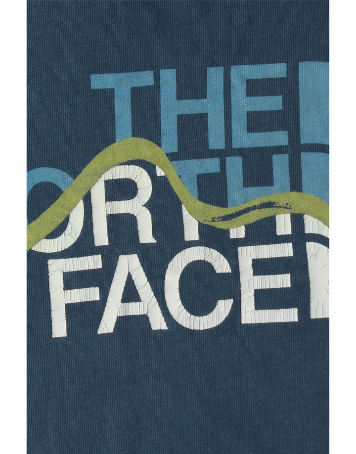 The North Face Herre Grafisk T-Shirt Top XL Blå