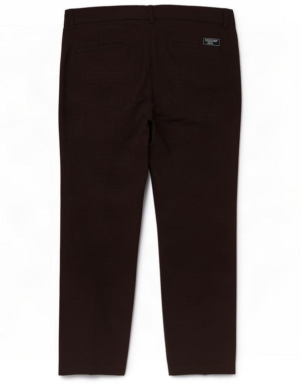 Marks & Spencer Lige fritidsbukser til kvinder UK 14 Medium W34 L29 Brown