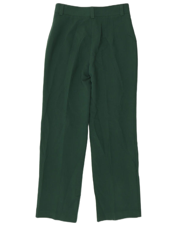Zara Lige Casual Bukser Medium W28 L32 Grøn Polyester