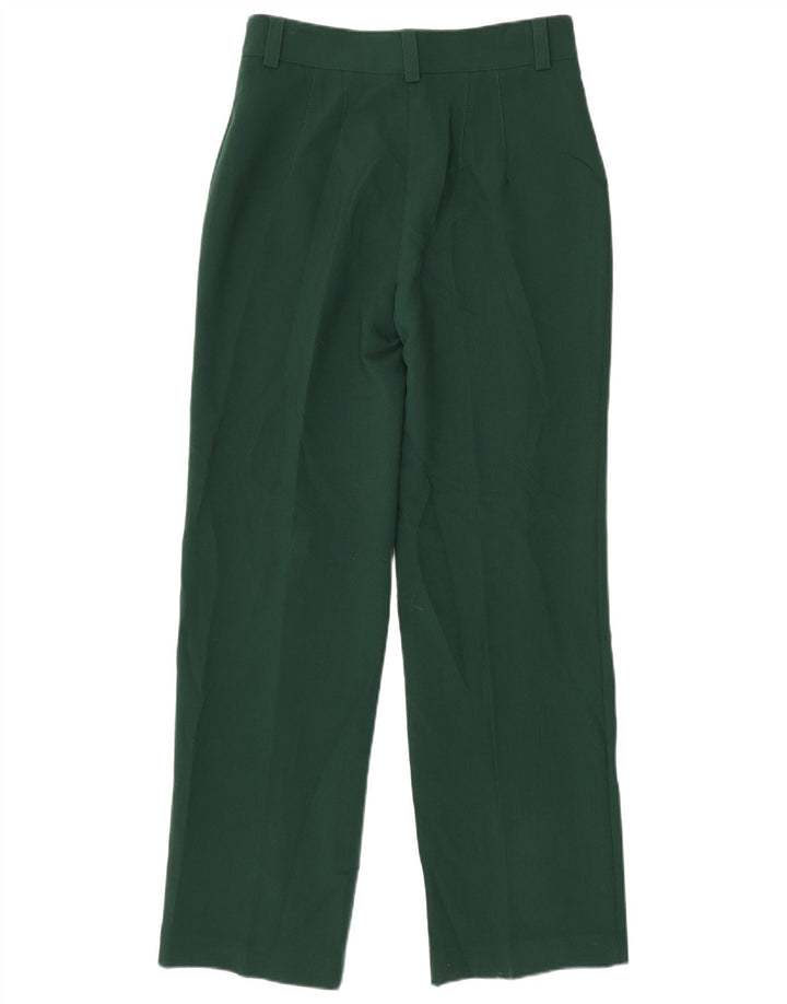 Zara Lige Casual Bukser Medium W28 L32 Grøn Polyester