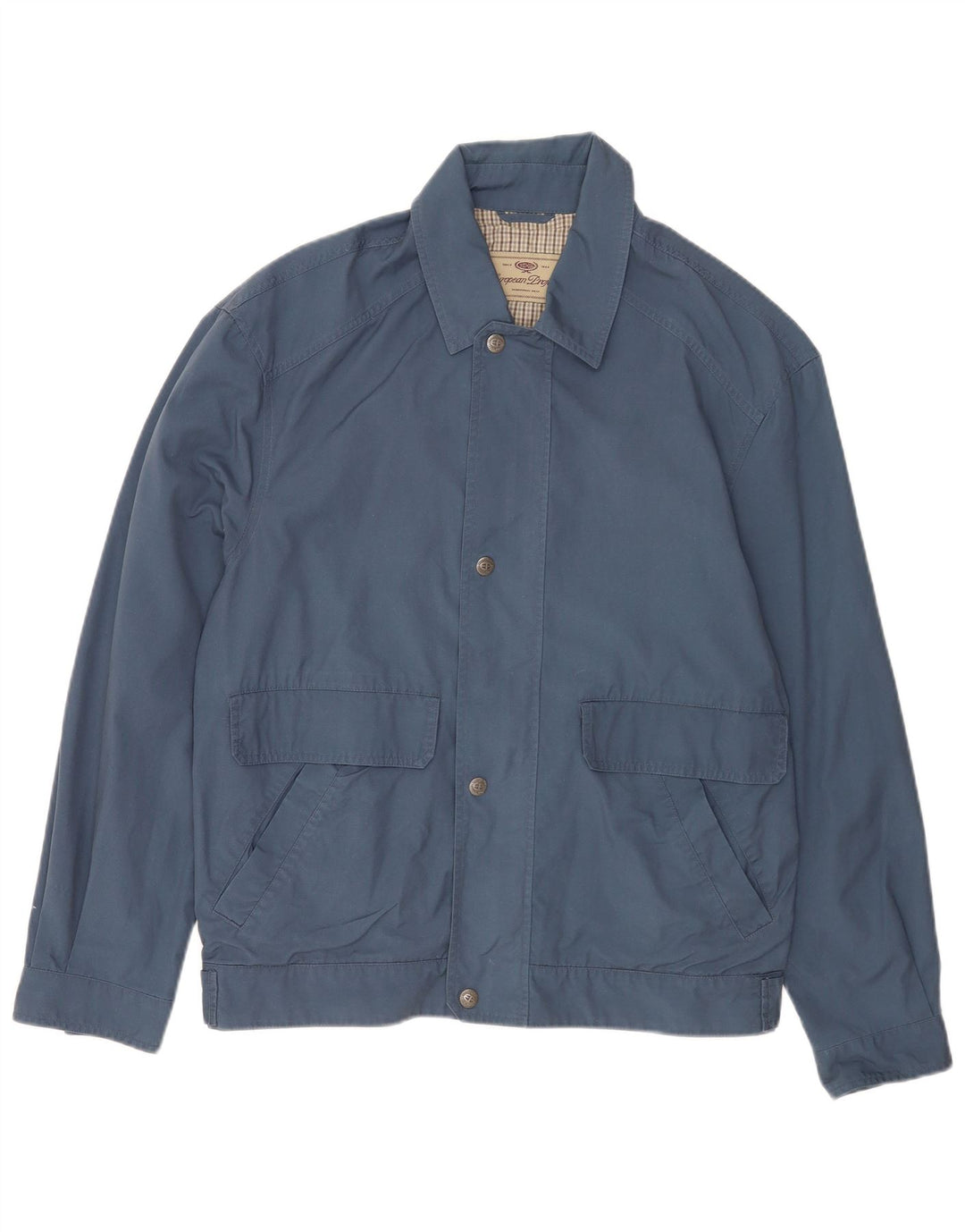 European Project Herre Bomber Jacket UK 40 Large Blue Polyester