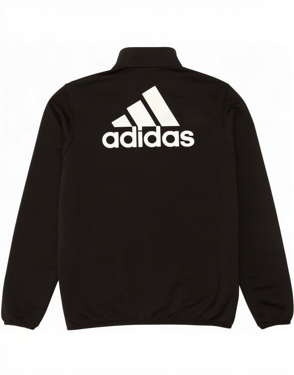 Adidas Boys Primegreen Grafisk træningsdragt Topjakke 13-14 år Sort