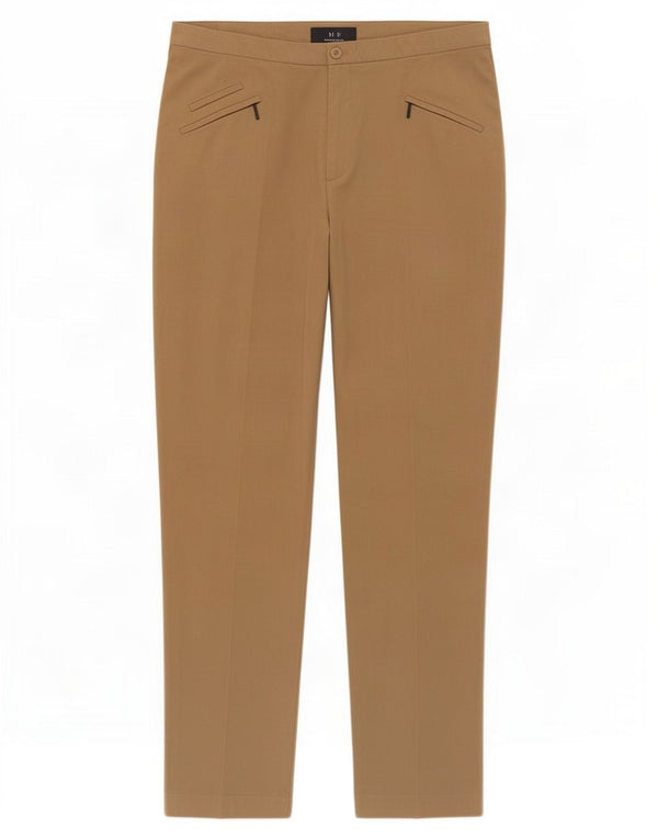 Marks & Spencer Dame Slim Fit Casual Bukser UK 16 Large W34 L30 Brun