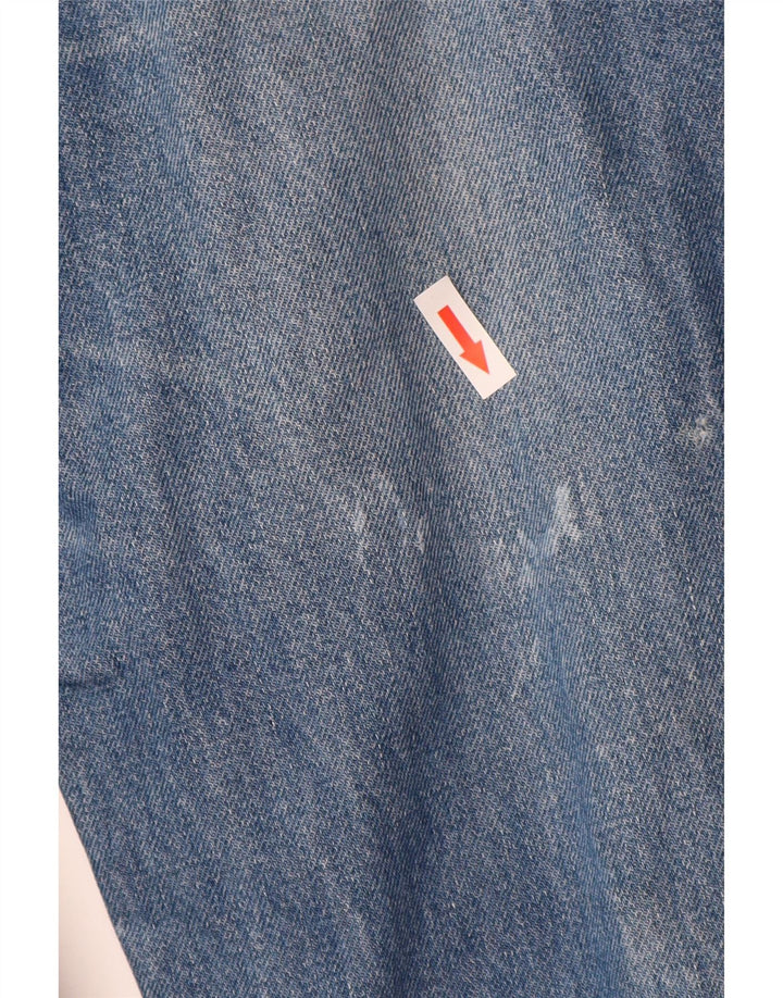 Levi's Herre 521 Straight Jeans W38 L34 Blå Bomuld