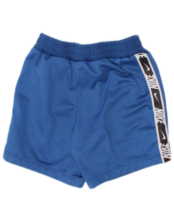 Nike Baby Boys grafiske sportsshorts 18-24 måneder Blå Colourblock Polyester