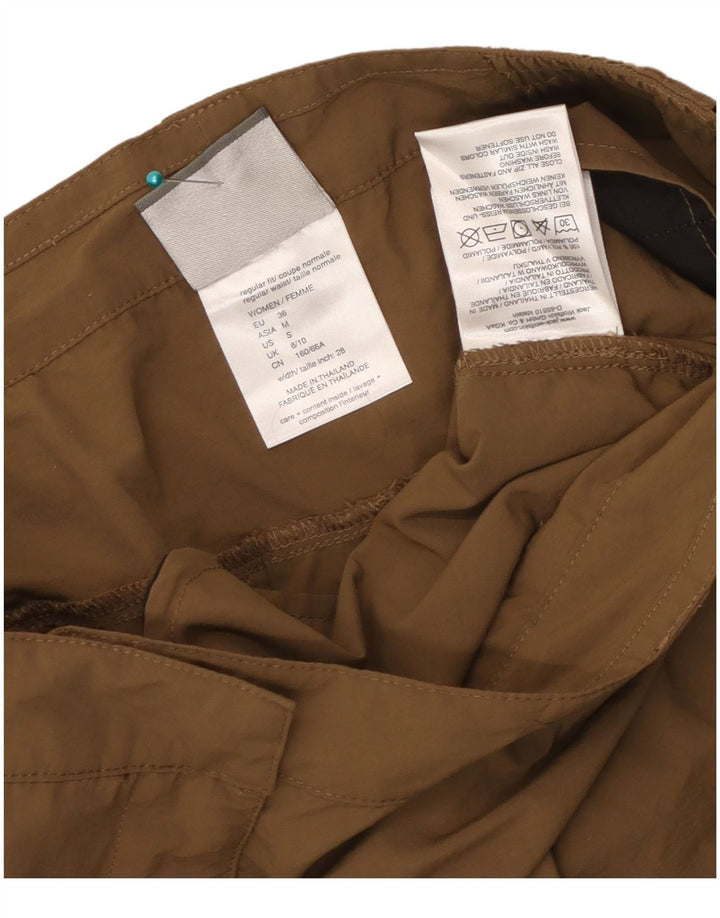 Jack Wolfskin Dame Cargo Shorts UK 8/10 Small W30 Beige Polyamid