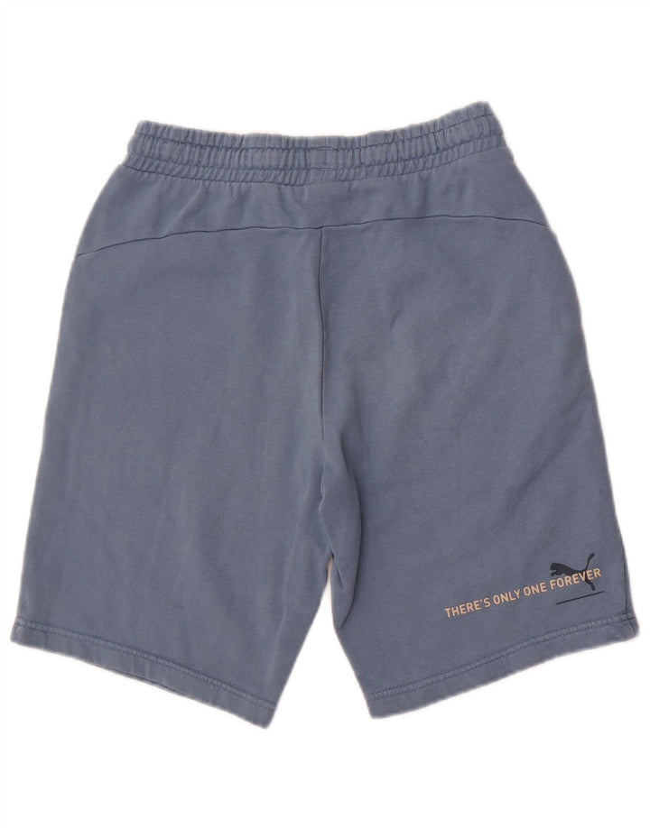 Puma Herre Sportshorts Små Blå Bomuld