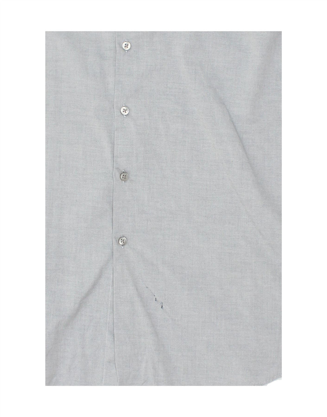DKNY Mens Slim Fit Shirt Size 16 1/2 Large Grey Cotton Vintage Dkny and Second-Hand Dkny from Messina Hembry 