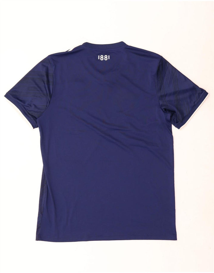 Adidas Herre Aeroready T-Shirt Top Stor Marineblå Polyester