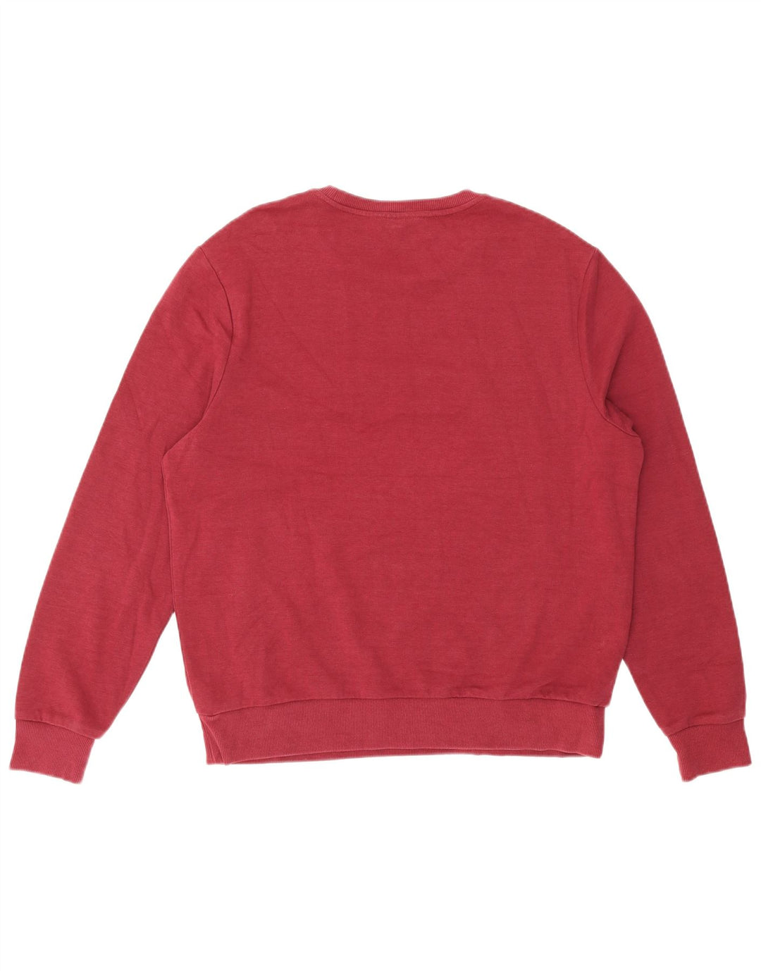 MICHAEL KORS Mens Graphic Sweatshirt Jumper Large Burgundy Cotton