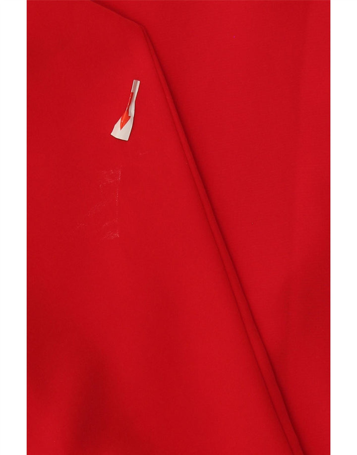 Yves St. Clair Petites Dameskjortebluse US 8 Medium Rød Polyester