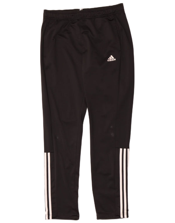 Adidas Træningsdragtsbukser til mænd UK 42/44 Large Black Polyester Sports