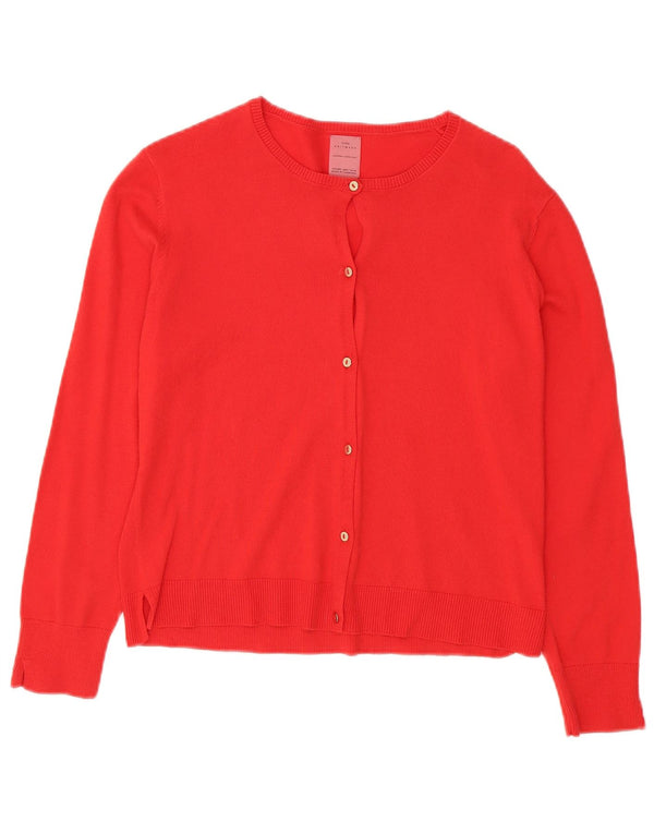 Zara Pige Cardigan Sweater 13-14 År Rød