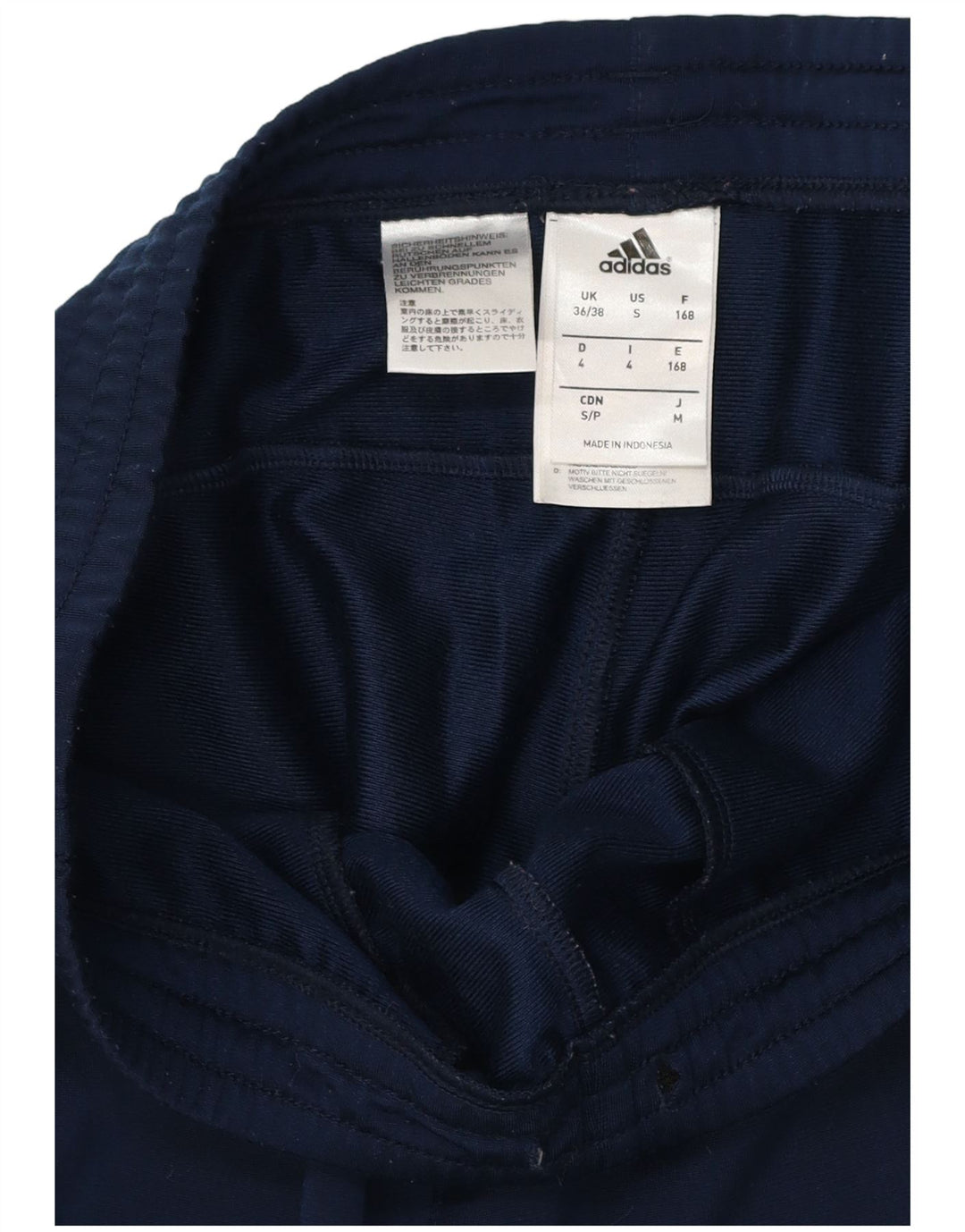 ADIDAS Træningsdragt til mænd Joggers UK 36/38 Small Navy Blue Polyester