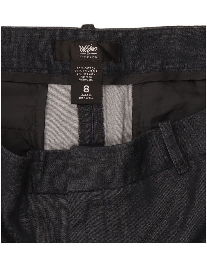 MOSSIMO Chino Shorts til kvinder US 8 Medium W30 Sort Bomuld