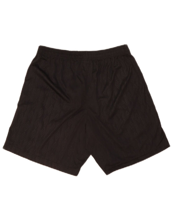 Umbro Herre Sportshorts Small Black Argyle/Diamond Polyester